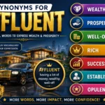 synonyms for affluent