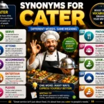 synonyms for cater