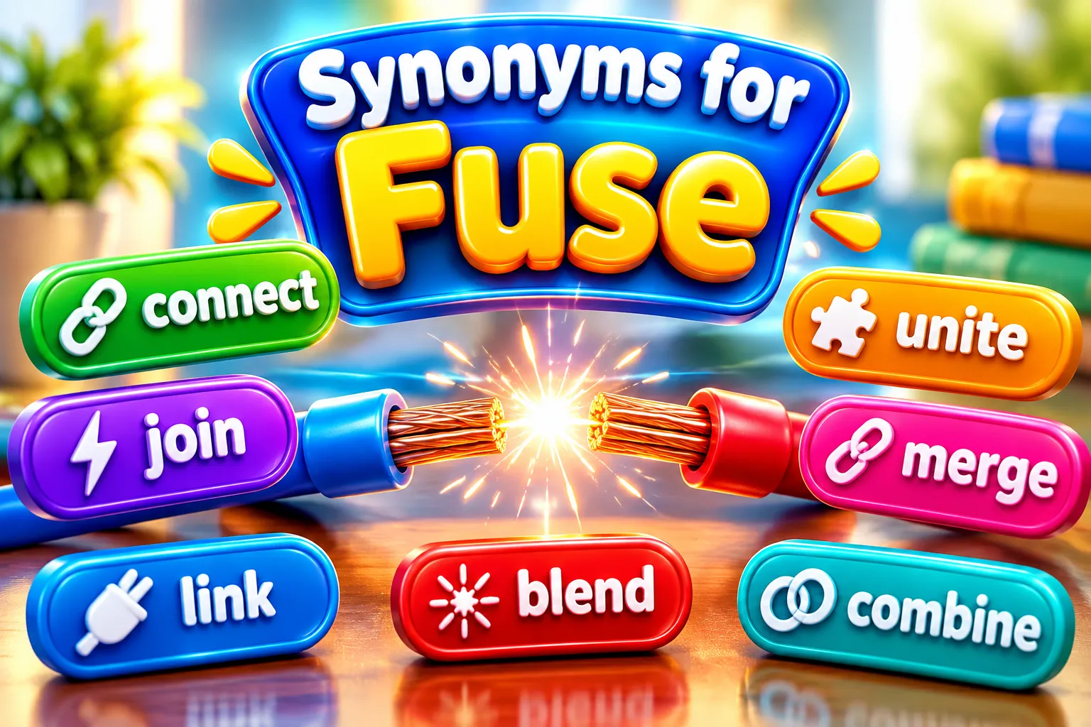 Synonyms for “Fuse
