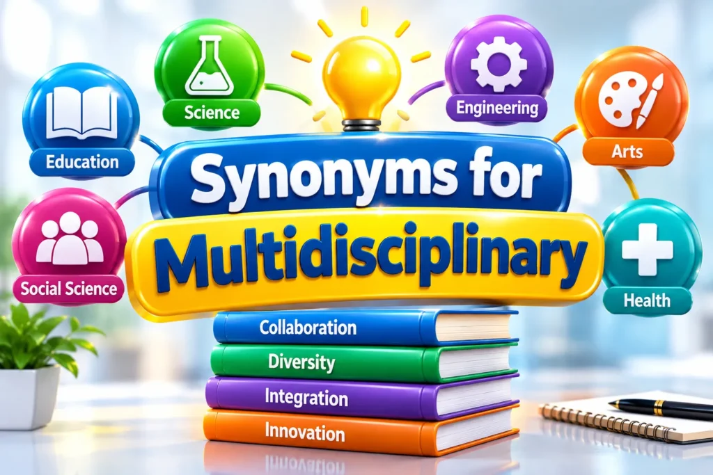 Synonyms for “Multidisciplinary”