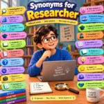 Synonyms for researcher
