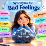 synonyms for bad feelings