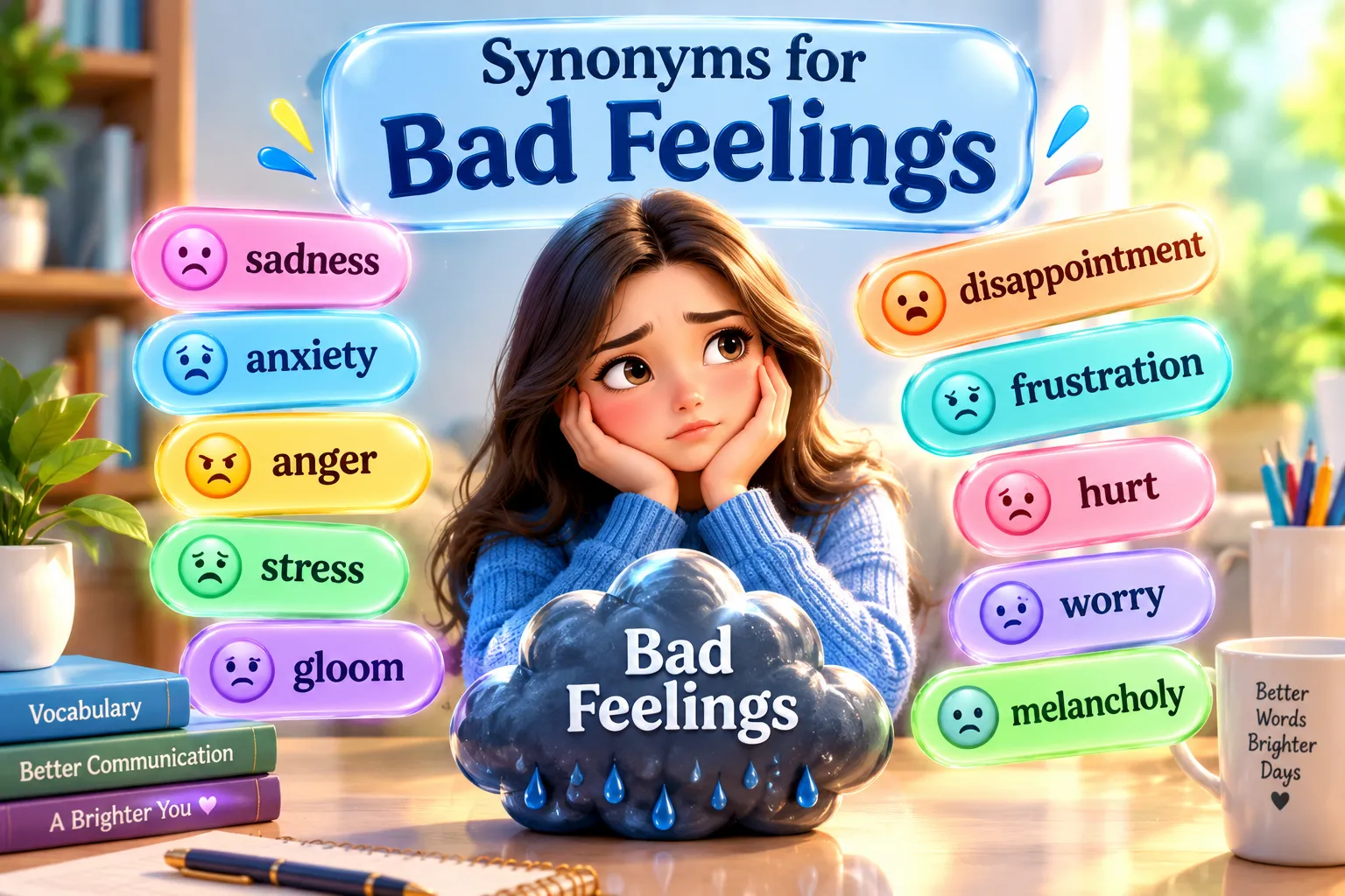 synonyms for bad feelings