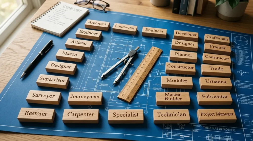 synonyms for builder