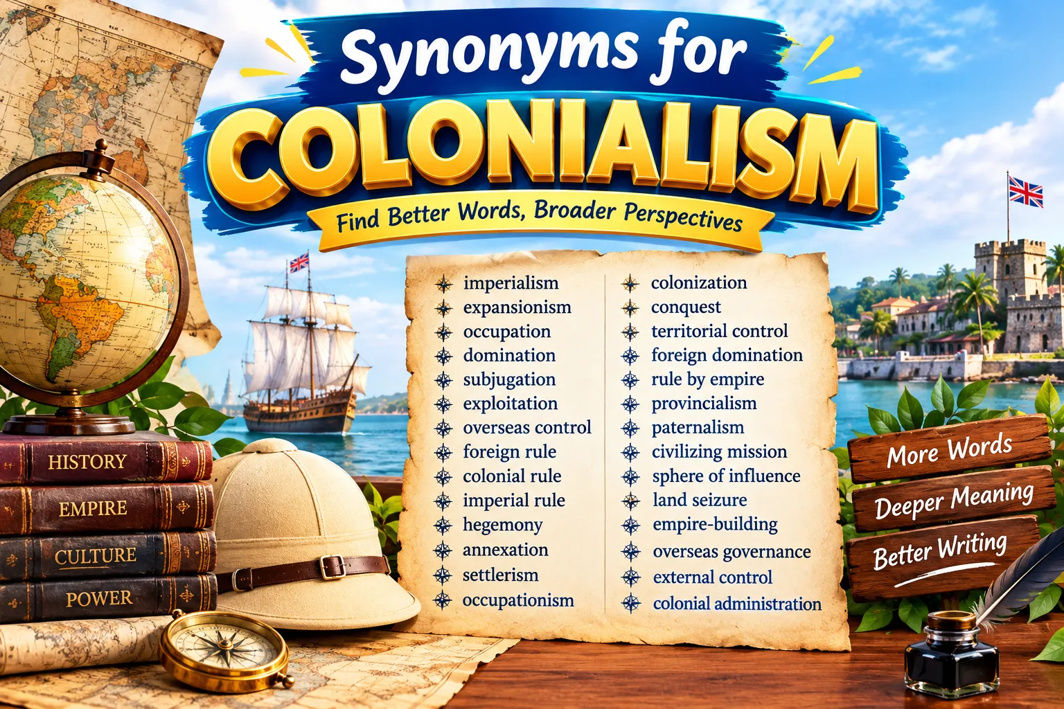 synonyms for colonialism