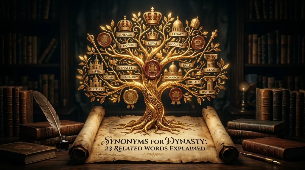 Synonyms for Dynasty