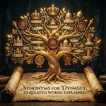 Synonyms for Dynasty