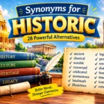 synonyms for historic