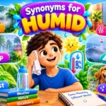 Synonyms for humid