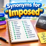 synonyms for “imposed”