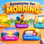 Synonyms for morning