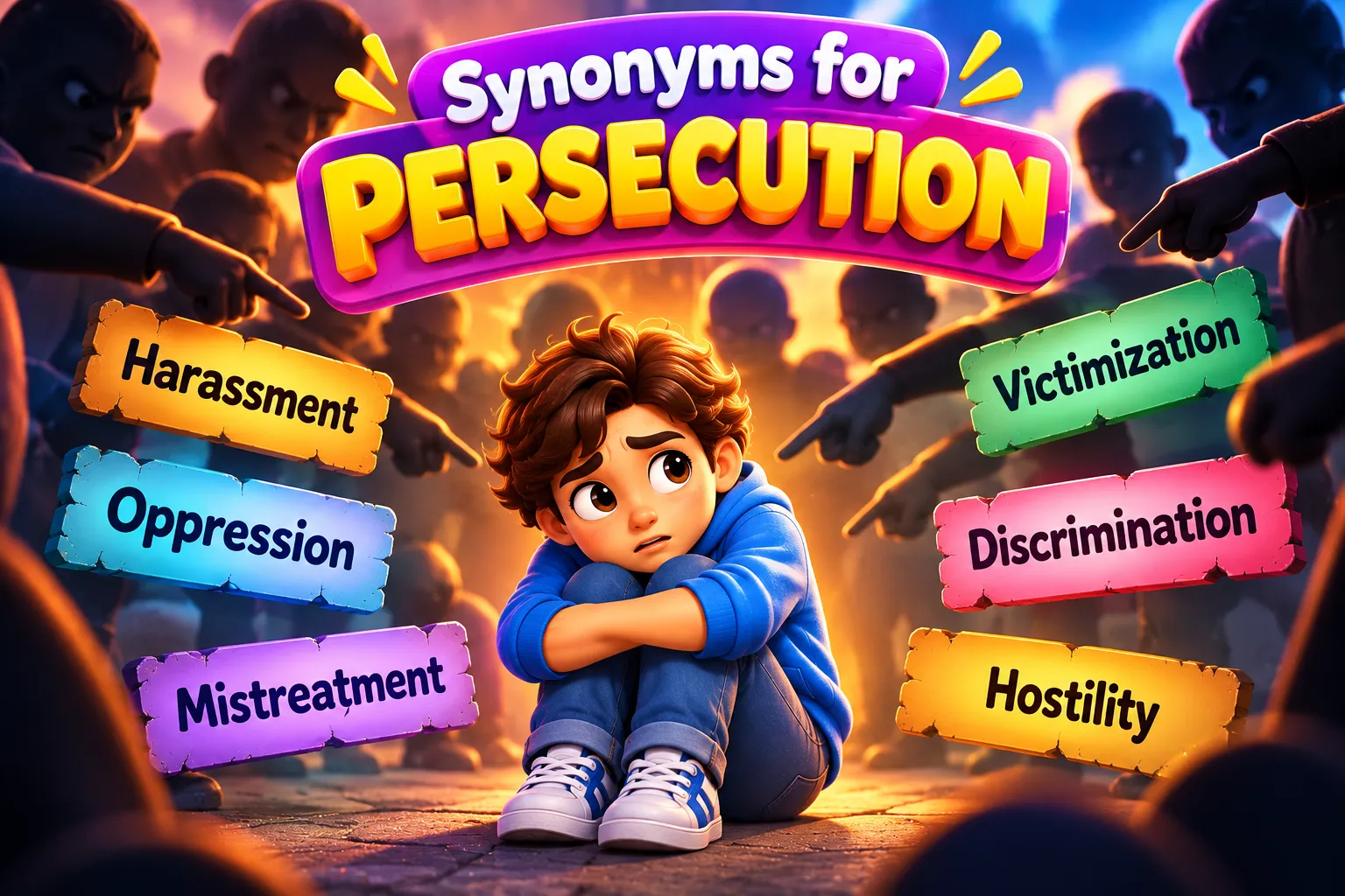 Synonyms for persecution