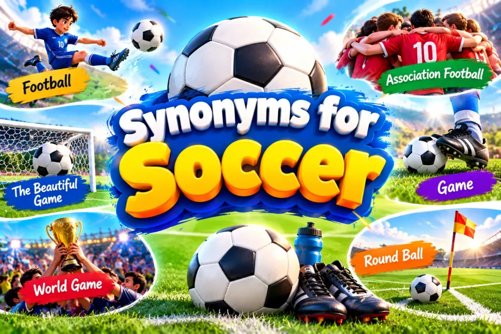 Synonyms for soccer