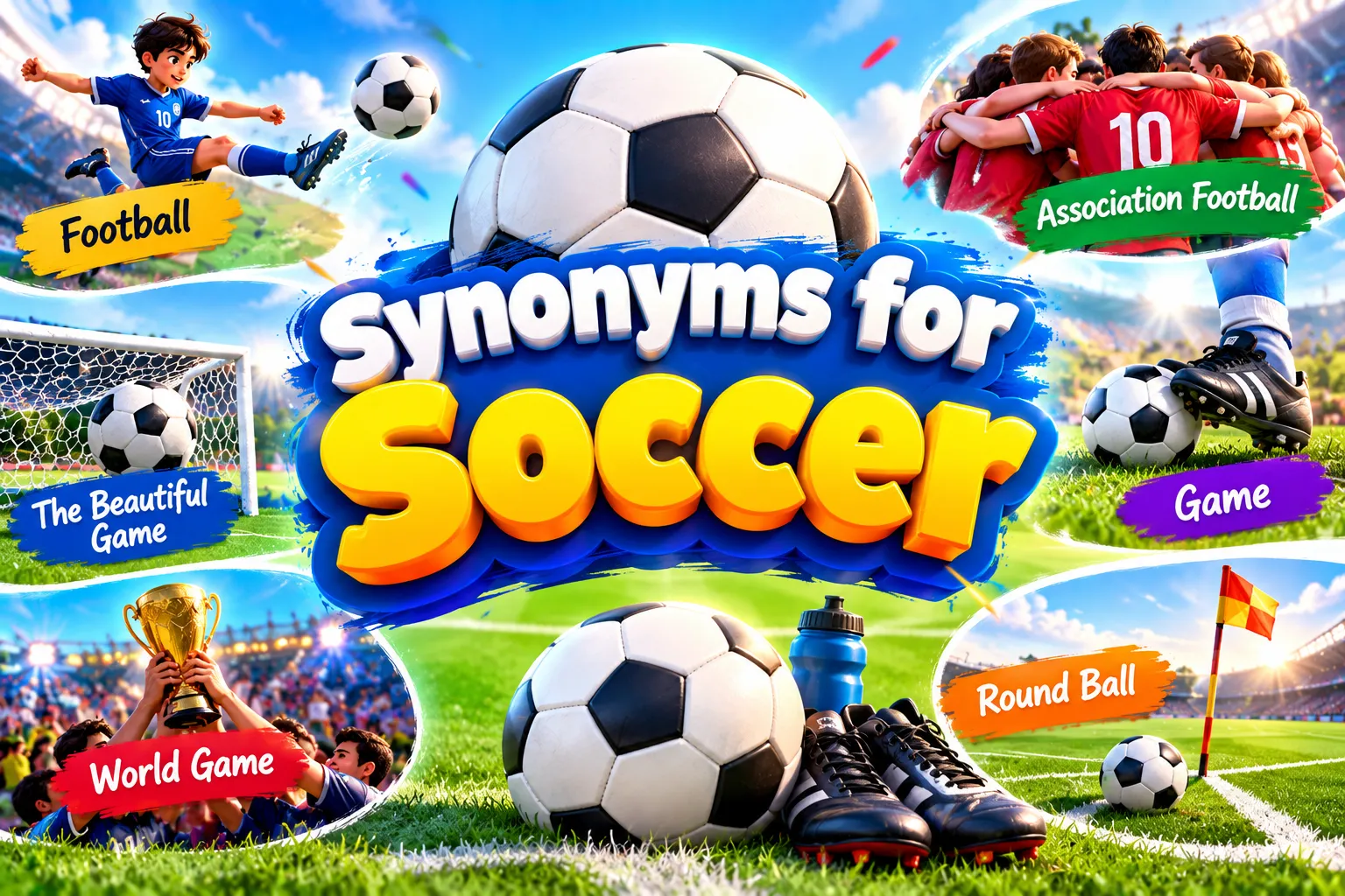 Synonyms for soccer