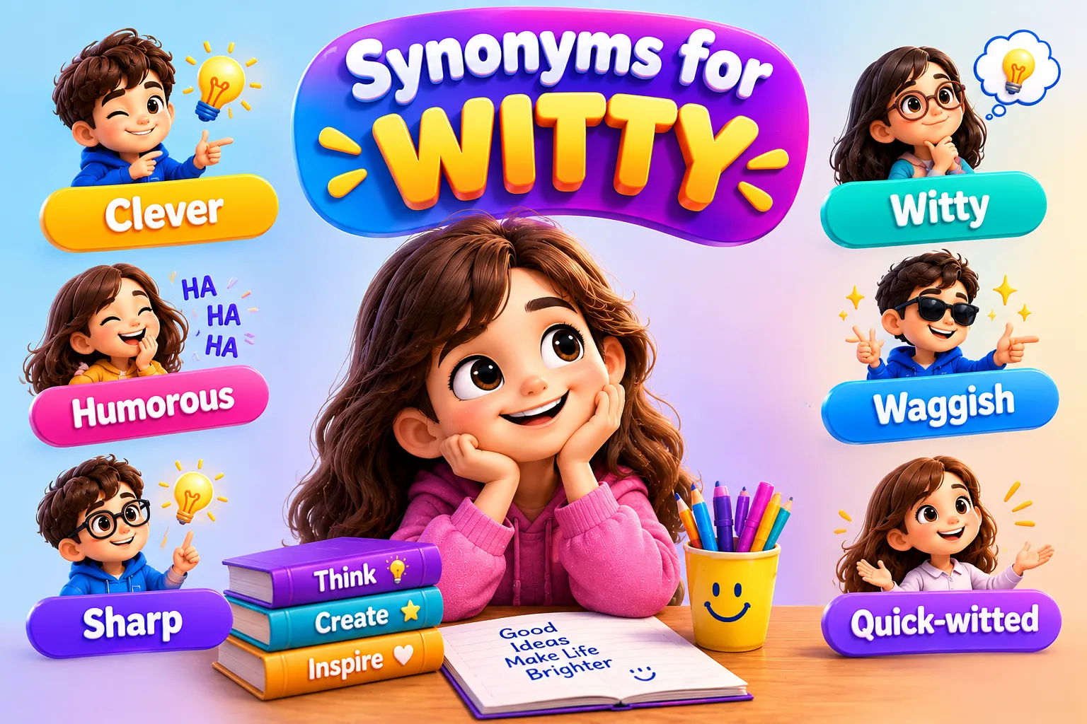 Synonyms for witty